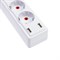 Удлинитель Luazon Lighting, 3 розетки, 3 м, 10 А, 2200 Вт, 2х0.75 мм2, 2хUSB, - фото 51389048