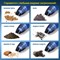 Пылесос автомобильный Goodyear GY-VC-03 беспроводной, 2 насадки, запасной фильтр, 8,4 B - фото 51391337 Пылесос автомобильный Goodyear GY-VC-03 беспроводной, 2 насадки, запасной фильтр, 8,4 B - фото 51391337