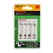 Зарядное устройство Kodak C8002B, для аккумуляторов 4хAA/AAA, USB, белое - фото 51397412 Зарядное устройство Kodak C8002B, для аккумуляторов 4хAA/AAA, USB, белое - фото 51397412