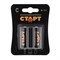 Батарейка алкалиновая СТАРТ, С, LR14-2BL, 1.5В, блистер, 2 шт. - фото 51399084