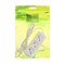 Удлинитель Luazon Lighting ECO, 3 розетки, 1.5 м, 6 А, 1300 Вт, ШВВП 2×0.75 мм2, без заземления, белый - фото 51399883