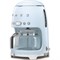 Кофеварка Smeg DCF02PBEU, капельная, 1050 Вт, 1.4 л, 10 чашек, голубая - фото 51403213 Кофеварка Smeg DCF02PBEU, капельная, 1050 Вт, 1.4 л, 10 чашек, голубая - фото 51403213
