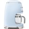 Кофеварка Smeg DCF02PBEU, капельная, 1050 Вт, 1.4 л, 10 чашек, голубая - фото 51403215 Кофеварка Smeg DCF02PBEU, капельная, 1050 Вт, 1.4 л, 10 чашек, голубая - фото 51403215