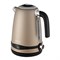 Чайник электрический Kitfort KT-6121-4, металл, 1.7 л, 2200 Вт, регулировка t°, бежевый - фото 51404394