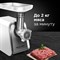 Мясорубка REDMOND RMG-1216-8, 1800 Вт, 2 кг/мин, овощерезка, реверс, белая - фото 51404631 Мясорубка REDMOND RMG-1216-8, 1800 Вт, 2 кг/мин, овощерезка, реверс, белая - фото 51404631