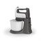 Миксер Moulinex HM464110, стационарный, 500 Вт, 5 скоростей, 4 насадки, бело-серый - фото 51405232 Миксер Moulinex HM464110, стационарный, 500 Вт, 5 скоростей, 4 насадки, бело-серый - фото 51405232