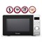 Микроволновая печь Pioneer MW228D, 700 Вт, 8 программ, 5 мощностей, 20 л, серебристая - фото 51405415 Микроволновая печь Pioneer MW228D, 700 Вт, 8 программ, 5 мощностей, 20 л, серебристая - фото 51405415