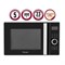 Микроволновая печь Pioneer MW356S, 800 Вт, 6 программ, сенсор, 23 л, чёрно-белая - фото 51405421 Микроволновая печь Pioneer MW356S, 800 Вт, 6 программ, сенсор, 23 л, чёрно-белая - фото 51405421