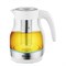Чайник электрический Pioneer KE802G, стекло, 2200 Вт, 1.7 л, белый - фото 51405759