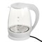 Чайник электрический "Добрыня" DO-1252W, стекло, 1.8 л, 1800 Вт, белый - фото 51406003