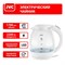 Чайник электрический jvc JK-KE1514, стеклянный, 2200 Вт, 1.7 л, белый - фото 51406940 Чайник электрический jvc JK-KE1514, стеклянный, 2200 Вт, 1.7 л, белый - фото 51406940