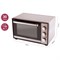 Электропечь Pioneer MO5015G, 30 л, 1600 Вт, 6 режимов, 100-250 °С, серебристая - фото 51407157 Электропечь Pioneer MO5015G, 30 л, 1600 Вт, 6 режимов, 100-250 °С, серебристая - фото 51407157