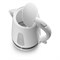 Чайник Gorenje K17WE, металл/пластик, 1.7 л, 2200 Вт, белый/серебристый - фото 51407661