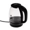 Чайник электрический Sakura SA-2715BK, стекло, 1.7 л, 2200 Вт, чёрный - фото 51407754