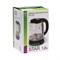 Чайник электрический Homestar HS-1018, стекло, 1.8 л, 1500 Вт, чёрный - фото 51407869 Чайник электрический Homestar HS-1018, стекло, 1.8 л, 1500 Вт, чёрный - фото 51407869