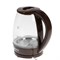 Чайник электрический GELBERK GL-470, стекло, 1.8 л, 2000 Вт, коричневый - фото 51408688 Чайник электрический GELBERK GL-470, стекло, 1.8 л, 2000 Вт, коричневый - фото 51408688