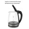 Чайник ECO-1838KE, стекло, электрический, 1.8 л, 1500 Вт, цвет чёрный - фото 51409173