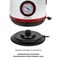 Чайники Pioneer KE570M, металл, 1.7 л, 2200 Вт, белый с красным - фото 51409628 Чайники Pioneer KE570M, металл, 1.7 л, 2200 Вт, белый с красным - фото 51409628