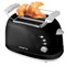 Тостер Polaris PET 0702L, 750 Вт, 6 режимов прожарки, 2 тоста, разморозка, чёрно-белый - фото 51410052 Тостер Polaris PET 0702L, 750 Вт, 6 режимов прожарки, 2 тоста, разморозка, чёрно-белый - фото 51410052