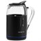 Чайник электрический Polaris PWK 1563CGL, стекло, 1.5 л, 2200 Вт, чёрный - фото 51410106