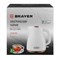 Чайник электрический BRAYER 1057BR-WH, пластик, 1.7 л, 2200 Вт, автоотключение, белый - фото 51410274 Чайник электрический BRAYER 1057BR-WH, пластик, 1.7 л, 2200 Вт, автоотключение, белый - фото 51410274