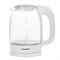 Чайник MAUNFELD MGK-613WH, стекло, 1.7 л, 2200 Вт, белый - фото 51410306