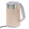 Чайник электрический Eurostek EEK-2027, пластик, колба металл, 1.8 л, 1500 Вт, бежевый - фото 51410375