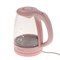 Чайник электрический Sakura SA-2733BG, стекло, 1.7 л, 2200 Вт, розовый - фото 51412424 Чайник электрический Sakura SA-2733BG, стекло, 1.7 л, 2200 Вт, розовый - фото 51412424