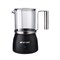 Капучинатор Kitfort KT-712, индукционный, 600 Вт, 0.76 л, стеклянная чаша, чёрный - фото 51413399