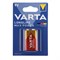 Батарейка алкалиновая Varta LONGLIFE MAX POWER, 6LR61-1BL, 9В, крона, блистер, 1 шт. - фото 51416255