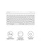 Клавиатура A4Tech Fstyler FBK30 белый USB беспроводная BT/Radio slim Multimedia (FBK30 WHITE 10045 - фото 51422589 Клавиатура A4Tech Fstyler FBK30 белый USB беспроводная BT/Radio slim Multimedia (FBK30 WHITE 10045 - фото 51422589