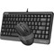 Клавиатура + мышь A4Tech Fstyler F1110 клав:черный/серый мышь:черный/серый USB Multimedia (F 10046 - фото 51422846 Клавиатура + мышь A4Tech Fstyler F1110 клав:черный/серый мышь:черный/серый USB Multimedia (F 10046 - фото 51422846