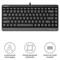 Клавиатура A4Tech Fstyler FKS11 черный/серый USB (FKS11 GREY) - фото 51423204 Клавиатура A4Tech Fstyler FKS11 черный/серый USB (FKS11 GREY) - фото 51423204