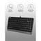 Клавиатура A4Tech Fstyler FKS11 черный/серый USB (FKS11 GREY) - фото 51423205 Клавиатура A4Tech Fstyler FKS11 черный/серый USB (FKS11 GREY) - фото 51423205