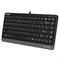 Клавиатура A4Tech Fstyler FKS11 черный/серый USB (FKS11 GREY) - фото 51423209 Клавиатура A4Tech Fstyler FKS11 черный/серый USB (FKS11 GREY) - фото 51423209