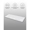 Клавиатура A4Tech Fstyler FX51 белый USB slim Multimedia (FX51 WHITE) - фото 51423234 Клавиатура A4Tech Fstyler FX51 белый USB slim Multimedia (FX51 WHITE) - фото 51423234