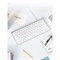 Клавиатура A4Tech Fstyler FX51 белый USB slim Multimedia (FX51 WHITE) - фото 51423240 Клавиатура A4Tech Fstyler FX51 белый USB slim Multimedia (FX51 WHITE) - фото 51423240