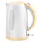 Чайник электрический Vitek VT-7078, пластик, 1.7 л, 2200 Вт, бело-оранжевый - фото 51425213