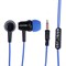Наушники Krutoff HF-X61, вакуумные, микрофон, 106 дБ, 16 Ом, 3.5 мм, 1 м, синие - фото 51426156 Наушники Krutoff HF-X61, вакуумные, микрофон, 106 дБ, 16 Ом, 3.5 мм, 1 м, синие - фото 51426156