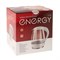 Чайник электрический ENERGY E-262, стекло, 1.7 л, 2200 Вт, белый - фото 51430093 Чайник электрический ENERGY E-262, стекло, 1.7 л, 2200 Вт, белый - фото 51430093