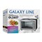 Мини-печь Galaxy GL 2607, 1650 Вт, 48 л, 100-250°С, подсветка, серебристая - фото 51430227 Мини-печь Galaxy GL 2607, 1650 Вт, 48 л, 100-250°С, подсветка, серебристая - фото 51430227